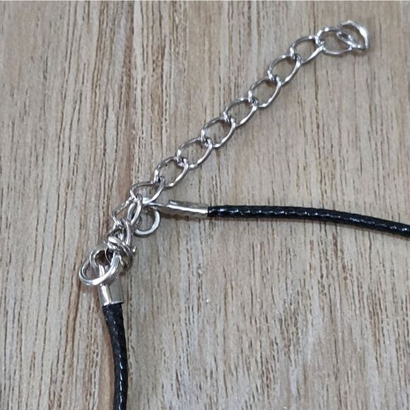 🔹️NIB Red Puffy Glass Heart Pendant Necklace - Picture 13 of 16